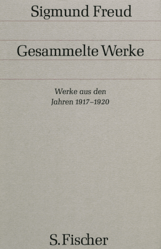 Buchcover von Werke aus den Jahren 1917-1920