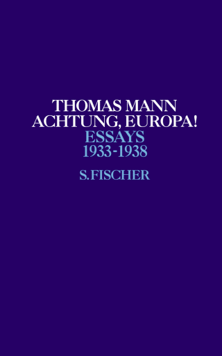 Buchcover von Achtung, Europa!: 1933-1938