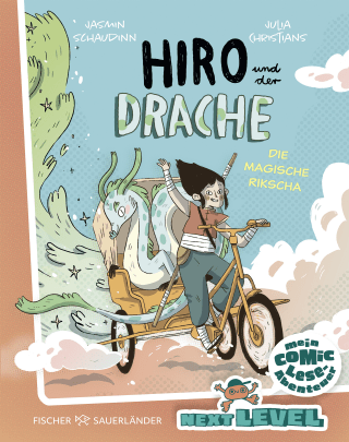 Buchcover von Hiro und der Drache: Die magische Rikscha