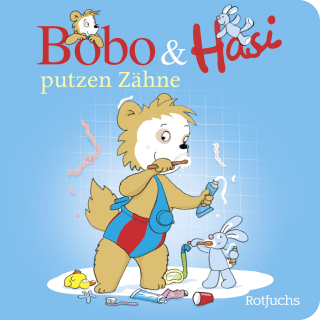 Buchcover von Bobo & Hasi putzen Zähne