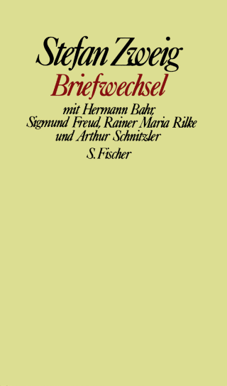 Buchcover von Briefwechsel mit Hermann Bahr, Sigmund Freud, Rainer Maria Rilke und Arthur Schnitzler