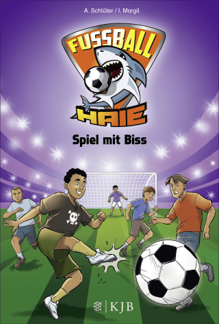 Buchcover von Fußball-Haie: Spiel mit Biss