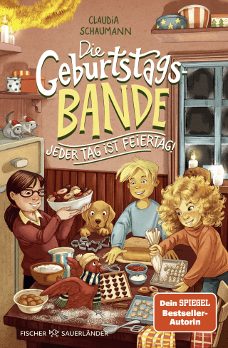 Buchcover von Die Geburtstagsbande. Jeder Tag ist Feiertag!: Band 4