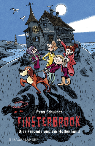 Buchcover von Finsterbrook - Vier Freunde und ein Höllenhund