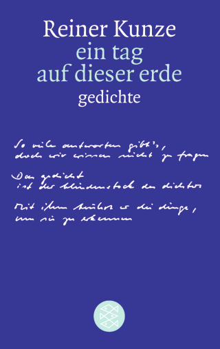 Buchcover von ein tag auf dieser erde: gedichte