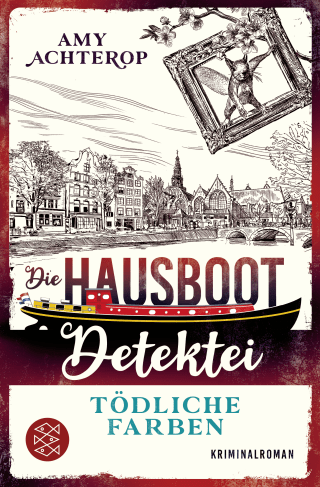 Buchcover von Die Hausboot-Detektei - Tödliche Farben: Kriminalroman