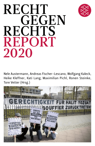 Buchcover von Recht gegen rechts: Report 2020