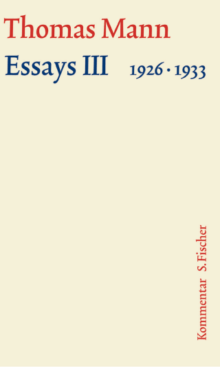 Essays III 1926–1933