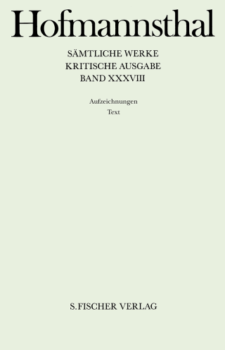 Aufzeichnungen 1: Text Aufzeichnungen 2: Apparat