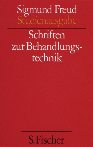 Ergänzungsband: Schriften zur Behandlungstechnik