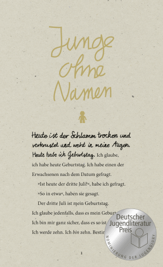 Junge ohne Namen