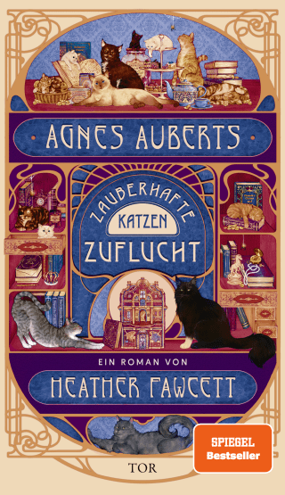Buchcover von Agnes Auberts zauberhafte Katzenzuflucht