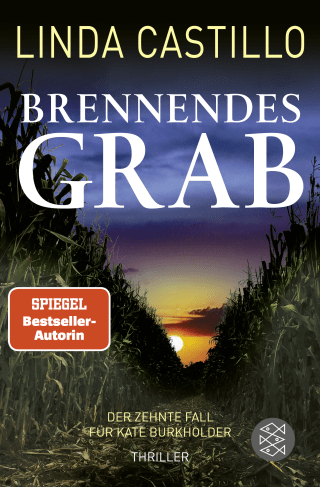 Buchcover von Brennendes Grab: Thriller