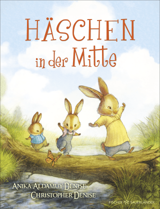 Buchcover von Häschen in der Mitte