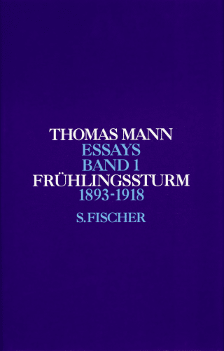 Buchcover von Frühlingssturm 1: 1893-1918