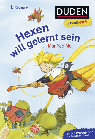Buchcover von Duden Leseprofi – Hexen will gelernt sein, 1. Klasse