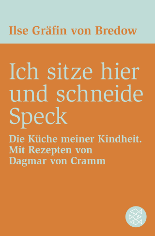 Ich sitze hier und schneide Speck