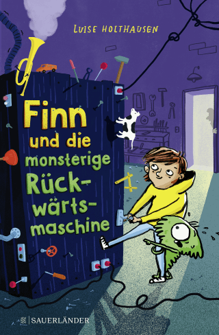 Buchcover von Finn und die monsterige Rückwärtsmaschine