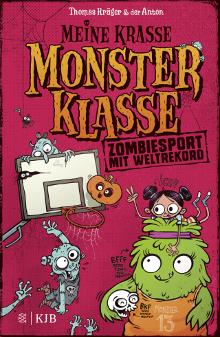 Buchcover von Meine krasse Monsterklasse – Zombiesport mit Weltrekord: Band 3