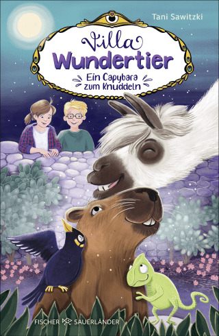 Buchcover von Villa Wundertier - Ein Capybara zum Knuddeln