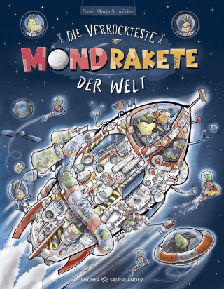 Buchcover von Die verrückteste Mondrakete der Welt