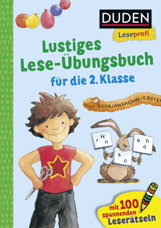 Buchcover von Duden Leseprofi – Lustiges Lese-Übungsbuch für die 2. Klasse: Mit 100 spannenden Leserätseln