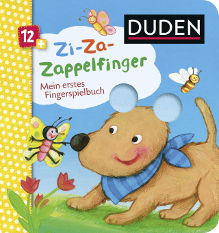 Buchcover von Duden 12+: Zi-Za-Zappelfinger Mein erstes Fingerspielbuch: Fingerspiele und Kinderreime