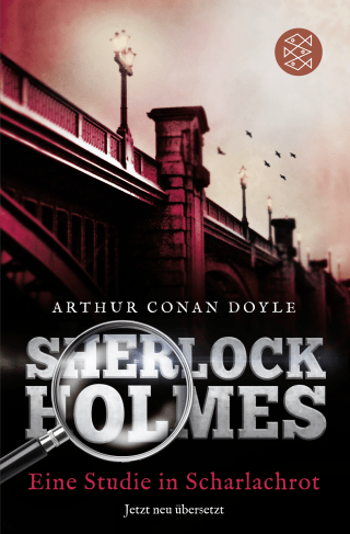 Buchcover von Sherlock Holmes - Eine Studie in Scharlachrot: Roman. Neu übersetzt von Henning Ahrens