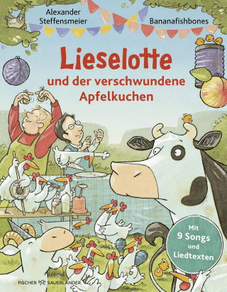 Buchcover von Lieselotte und der verschwundene Apfelkuchen