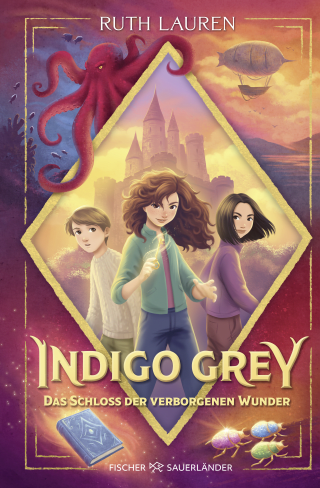Buchcover von Indigo Grey – Das Schloss der verborgenen Wunder