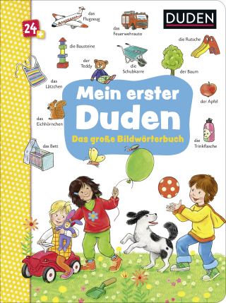 Buchcover von Duden 24+: Mein erster Duden. Das große Bildwörterbuch