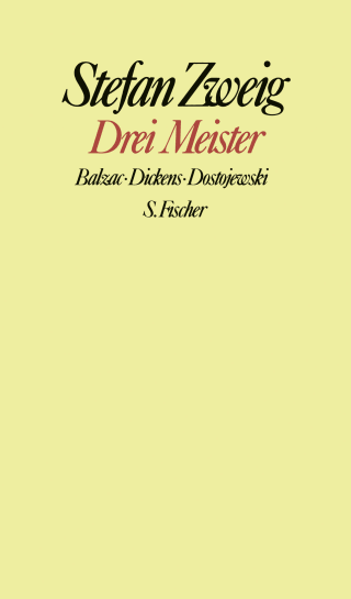 Buchcover von Drei Meister: Balzac. Dickens. Dostojewski