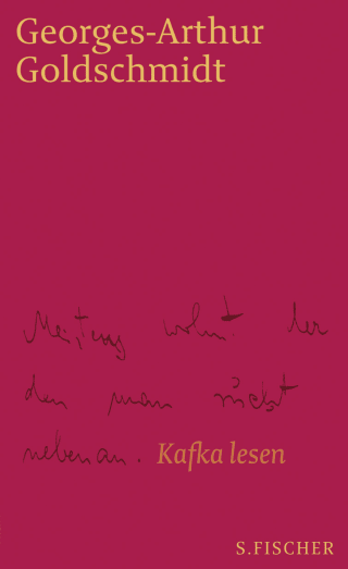 Buchcover von Meistens wohnt der den man sucht nebenan: Kafka lesen