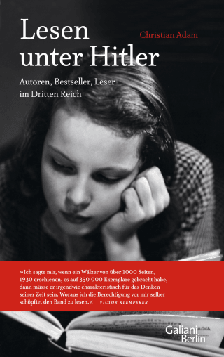 Buchcover von Lesen unter Hitler: Autoren, Bestseller, Leser im Dritten Reich