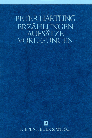 Buchcover von Erzählungen und Aufsätze