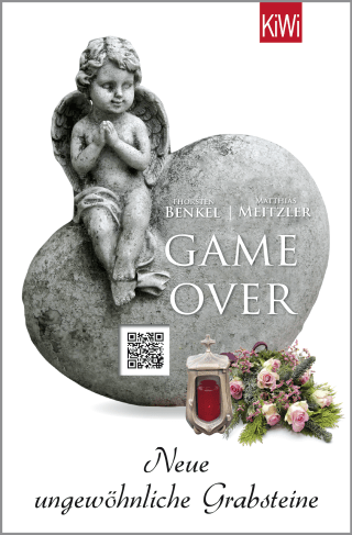 Buchcover von Game Over: Neue ungewöhnliche Grabsteine