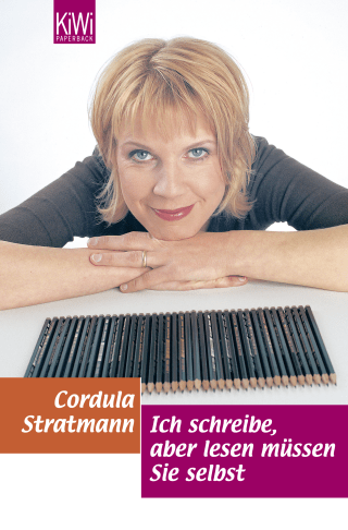 Buchcover von Ich schreibe, aber lesen müssen Sie selbst