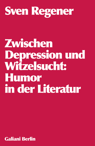 Buchcover von Between Depression and Wisecracking: Humor in der Literatur