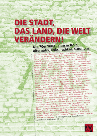 Die Stadt, das Land, die Welt verändern!