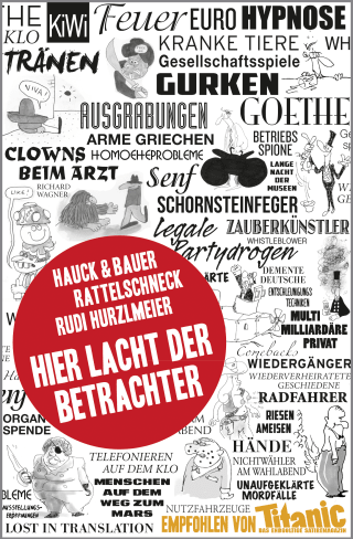 Hier lacht der Betrachter
