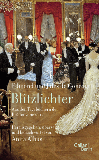Buchcover von Blitzlichter. Aus den Tagebüchern der Brüder Goncourt