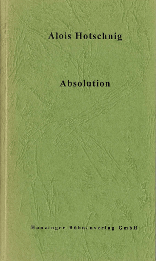 Buchcover von Absolution: Ein Stück in drei Akten