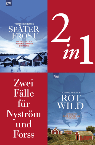 Buchcover von Die Kommissarinnen Nyström und Forss ermitteln Band 1+2 (2in1-Bundle): Später Frost - Rotwild