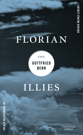Buchcover von Florian Illies über Gottfried Benn
