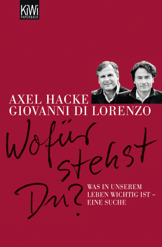 Buchcover von Wofür stehst du?: Was in unserem Leben wichtig ist - Eine Suche.