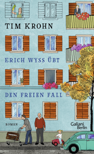 Buchcover von Erich Wyss übt den freien Fall: Ein Band der Serie "Menschliche Regungen"