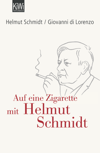 Buchcover von Auf eine Zigarette mit Helmut Schmidt