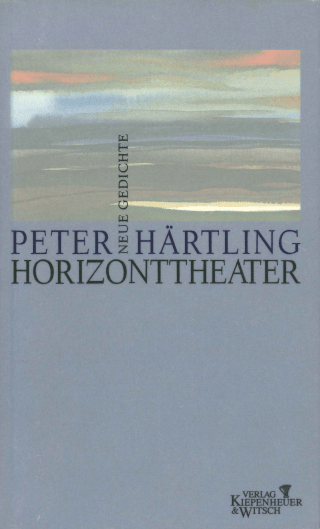 Buchcover von Horizonttheater: Neue Gedichte