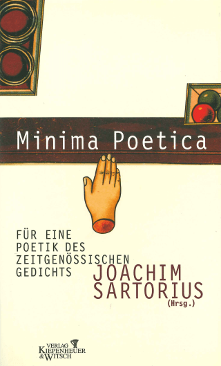 Buchcover von Minima Poetica: Eine Poetik des zeitgenössischen Gedichts