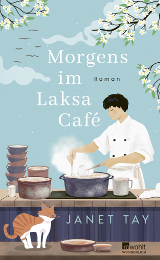 Buchcover von Morgens im Laksa Café